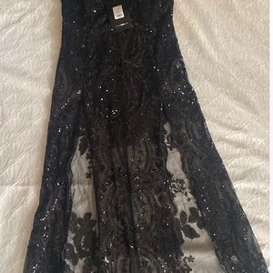 Fashion, nova dress size small, black floral